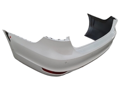 Parachoque Traseiro C/ Sensor De Estacionamento Original Branco Jetta TSI 2013 A 2017 - ZKMshop