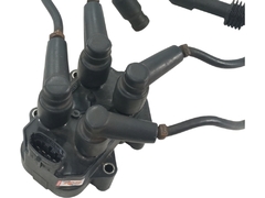 Bobina de Ignição com 4 Cabos de Velas Bosch Original Vectra CD 2.0 16v 1997 a 1999 0221503011 / 0300302102