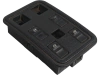 Moldura Comando do Vidro E Retrovisor Elétrico do Console Central Original Opala 4p 1988 a 1992 52282162