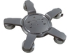 Calota Central da Roda Cromada Sem Logo Audi Original Audi Q7 3.0 2013 a 2014 4L0601165D