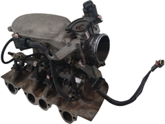 Kit Coletor de Admissão Com Corpo Borboleta Flauta Bicos TBI Sensores Original Santana 1.8mi Álcool 1999 a 2006 0261331996 - ZKMshop