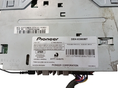 Rádio Pioneer Original DEH-X3980BT Com Bluetooth CD Player USB Atendimento De Chamadas - loja online