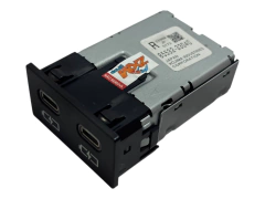 Entrada USB Tipo C do Console Traseiro Original Corolla Cross 2023 a 2024 8553233040 - ZKMshop