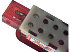 Luz de Cortesia Vermelha da Porta Traseira Esquerda Original Audi A3 4 Portas 2000 a 2006 na internet