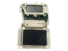 Imagem do Relógio Digital Original Gol Parati Voyage Saveiro 1989 a 1994 e Santana Quadrado 1985 a 1991 - Equipados Com Conta Giros