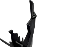 Moldura Central do Painel Para Radio 2din (Grande) Preto Original Audi A3 2000 a 2006 8l0858005A 8L0863243K com detalhes