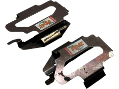 Par de Chapas Travas Pastilha de freio Pinça da Dianteira Original Escort Zetec 1.8 16v 1997 a 2002