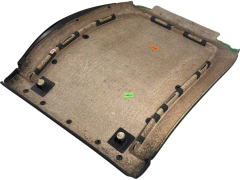 Imagem do Acabamento Traseiro Do Encosto do Banco Passageiro Com Rede Preto Original Audi A3 4 Portas 2000 a 2006 8l0881969g