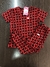 Pijama canelado algodão Mickey vermelho BCJ385