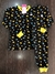 Pijama viscose com lycra preto Mickey bcj959