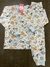 Pijama malha animais azul longo bcj948