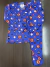 Pijama longo suede Homem Aranha azul 1334