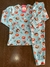 Pijama algodão com elastano azul gato pirata bcj942