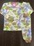 Pijama malha longo dino com nude bcj949