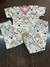 Pijama TRIO malha urso e raposa nude BCJ 1045