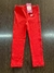 Legging algodão com elastano vermelho queimado B1054