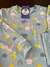Pijama suede longo coelho azul 1460 - comprar online