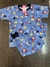 Pijama algodão com calça azul animais 1505