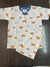 Pijama malha raposa off white 1506