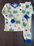 Fleece sapo verde com azul 1533