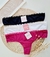 Pack x 3 Culotteless microfibra y puntilla (92)