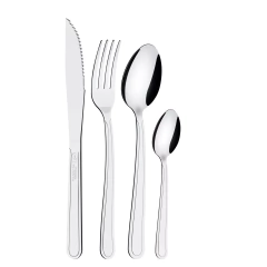 Set 24 Cubiertos Acero Inoxidable Tramontina Buzios - comprar online