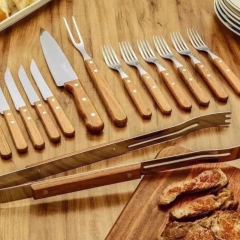 Kit Parrilero Tramontina Dynamic Churrasco 15 Piezas - tienda online