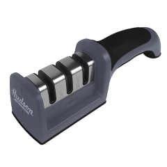 Afilador De Cuchillos 3 Tiempos Hudson Con Mango Negro