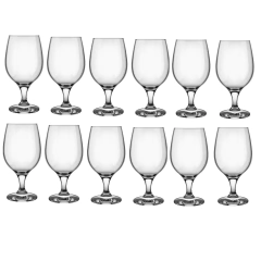 Pack X 12 Copas Belga Cerveza Vino Nadir 500ml