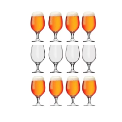 Pack X 12 Copas Belga Cerveza Vino Nadir 500ml en internet