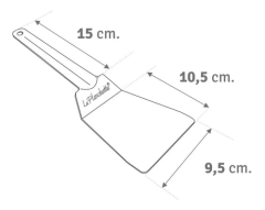 Super oferta Planchettera. 2 Planchetas + 2 Espátulas. - tienda online
