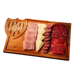 Tabla Asado Grande De San Lorenzo Con El Escudo Grabado - Destapa la Olla