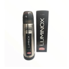 Set Termo Lumilagro Acero Inoxidable + Mate Pampa Marron en internet