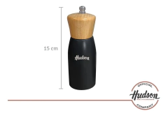 Molinillo De Madera Hudson Laqueado Color Negro 15 Cm - comprar online