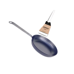 Set Sartén De Hierro 25 Cm Mas Espatula La Plancheta