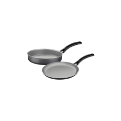 Set Sarten + Panquequera Antiadherentes Tramontina Turim 22c