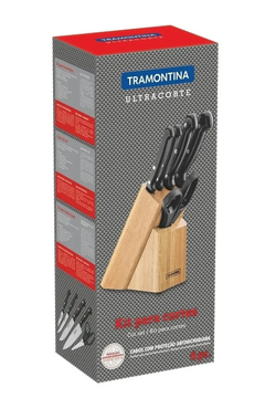 Set Cuchillas Ultracorte Tramontina + Tijera y Accesorio de Guardado. - tienda online