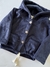 Campera Corderoy con Abrigo Azul - tienda online