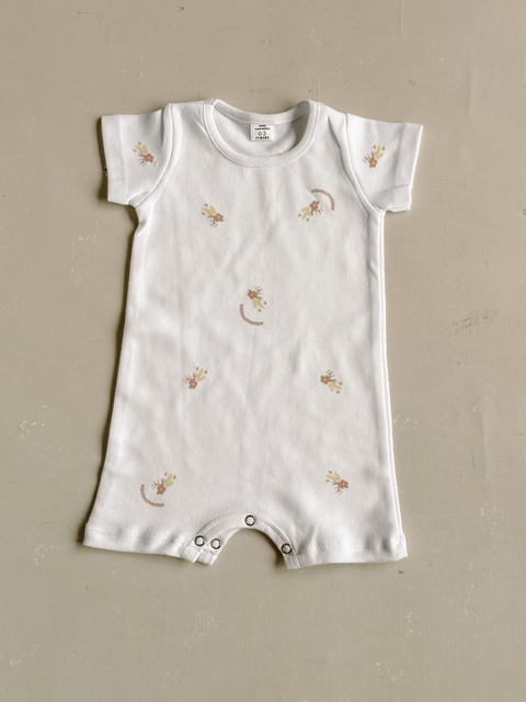 Pijama Flowers Coral