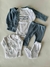 Pack Welcome gamuzado Recien nacido - azul - comprar online
