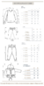 Imagen de Pack London Print - Beige 4 piezas