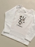 Remera manga larga Print Blanco - comprar online