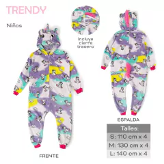 Pijama Unicornio Invierno Trendy 12292