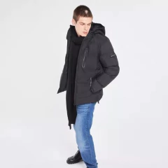 Campera Inflada Ubuntu Obsidian (M-131) parka - ciudadmagicaindumentaria