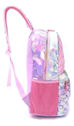 Mochila Skora Escolar Con Lentejuelas 4508 en internet