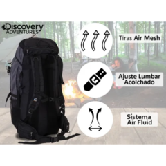 Mochila Discovery Mochilero 75+5l Camping Trekking - ciudadmagicaindumentaria