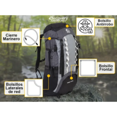 Mochila Discovery Mochilero 75+5l Camping Trekking
