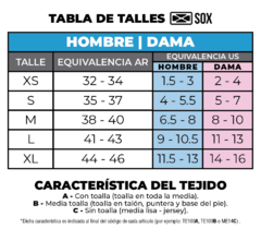 Medias Sox Outdoor GHOST ART. TE102A - ciudadmagicaindumentaria