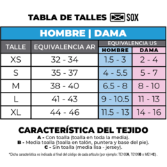 Medias Sox Deportivas Grippy Antideslizante DE172B - tienda online