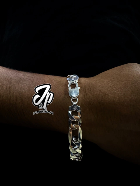 Pulseira 3x1 13MM- S/ Fecho Gaveta - 22CM